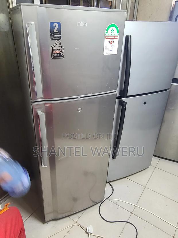 Mika Double Door Fridge 200litres - thumbnail 2