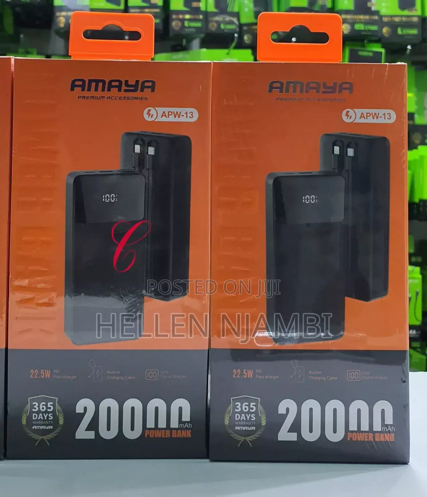 Amaya Apw-13 Power Bank 20000mah To