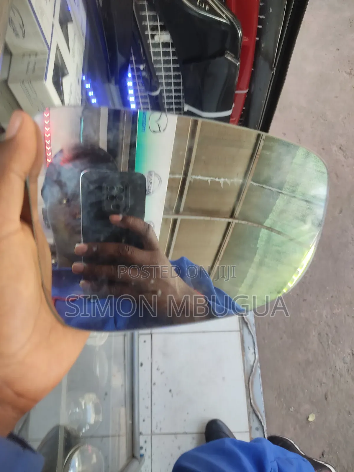 Mazda Demio Side Mirror Glass