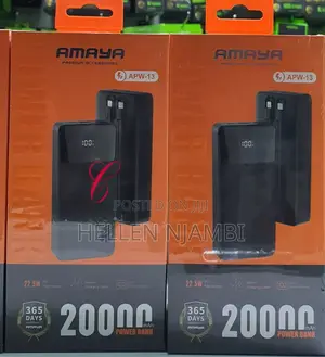 Amaya Apw-13 Power Bank 20000mah Super Fast Charging