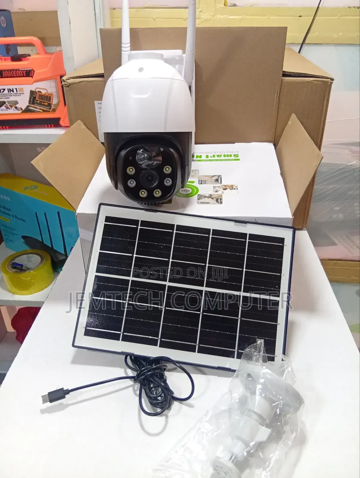 Smart Net Solar 4g CCTV Camera V380 Pro