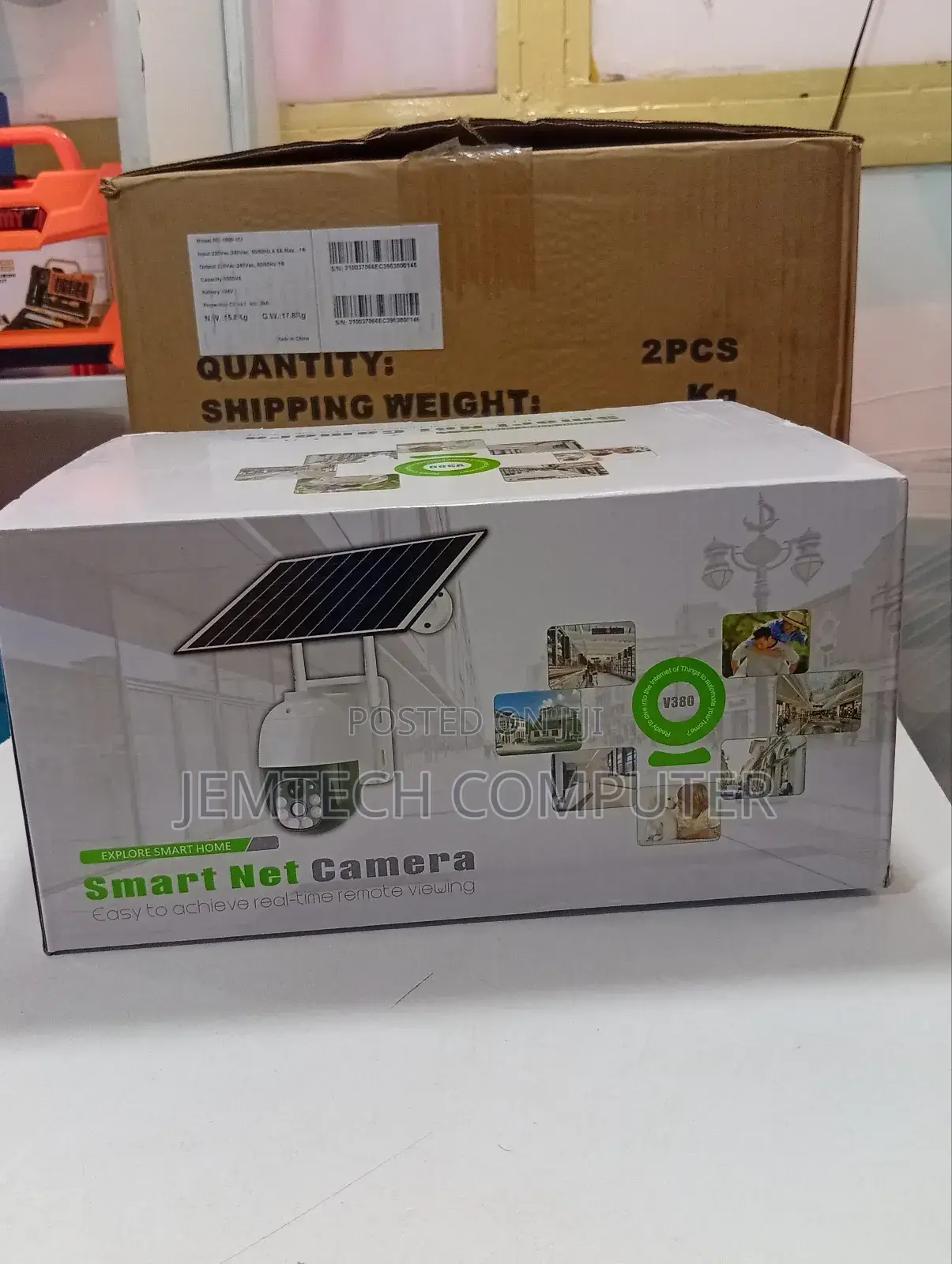 Smart Net Solar 4g CCTV Camera V380 Pro