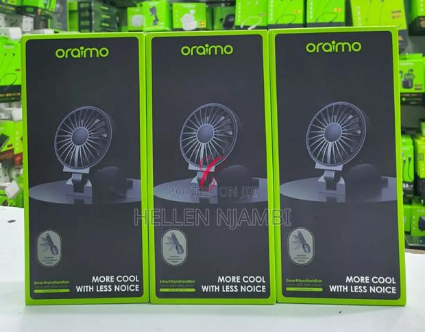 Oraimo Smart Handheld Fan Opc-F6tn Dual Blades Foldable Fan - main view