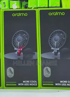 Oraimo Smart Handheld Fan Dual Blades Foldable Fan
