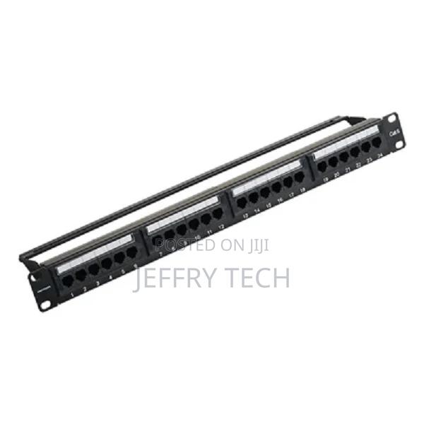 Vention Kgcb0 24-Port Cat6 Unshielded Keystone Patch Panel - main view