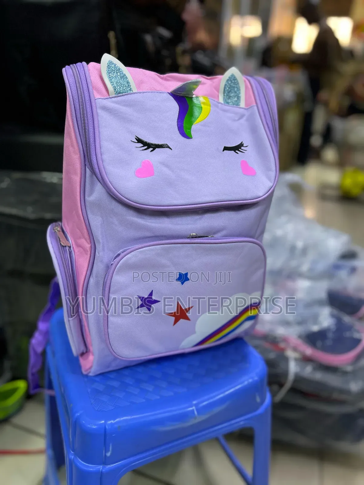 Quality Oxford Material Unicorn Cartoons School --Bags at 1200