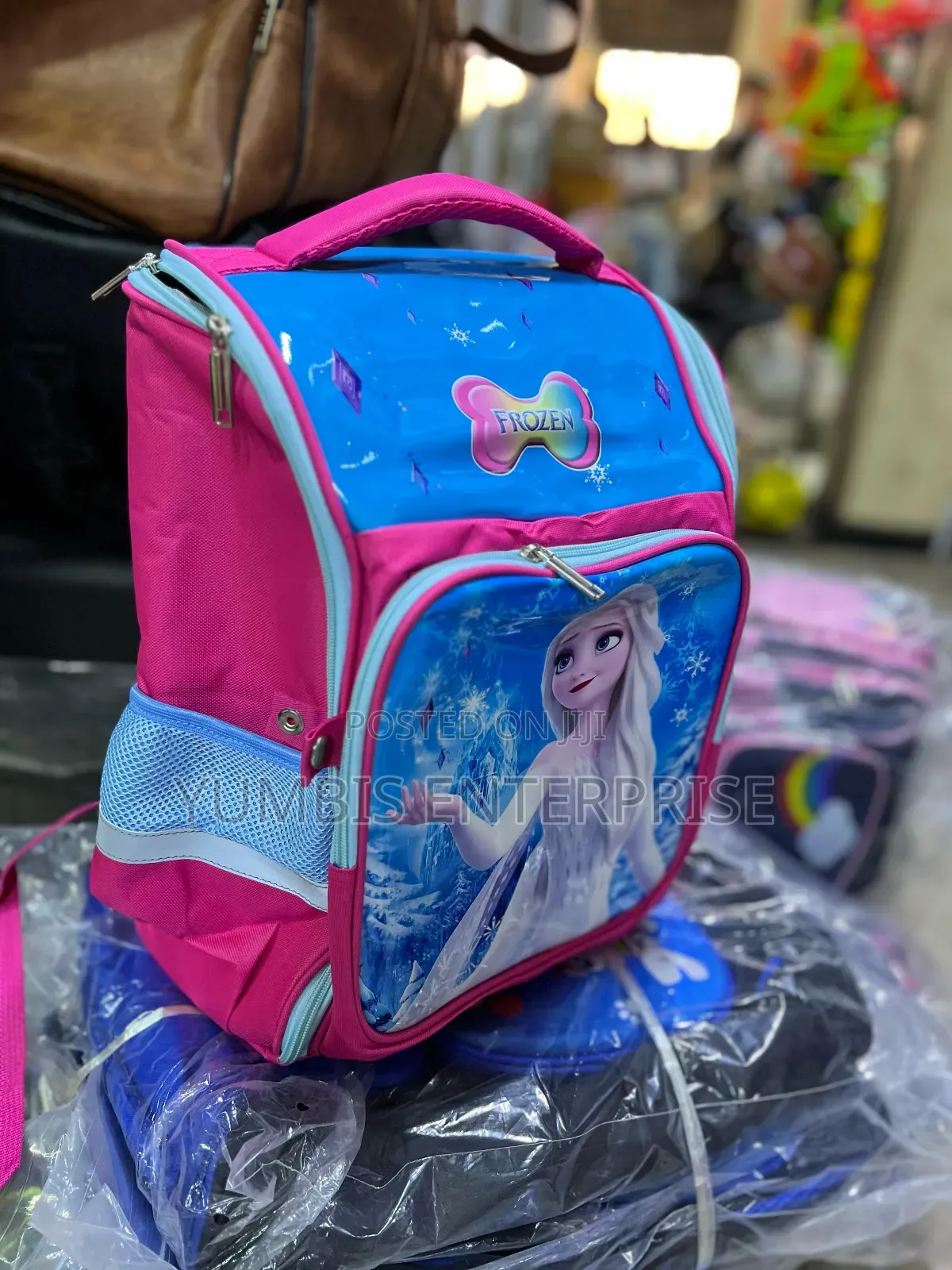 Pink Cartoon Themed School Box Bags at 1300