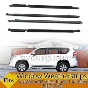 Toyota Prado 150 Weather Strips (Black)