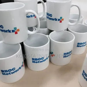 Normal White Mugs(Branded)