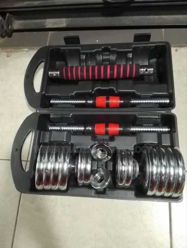 15kg Adjustable Dumbell + Free Case - thumbnail 2