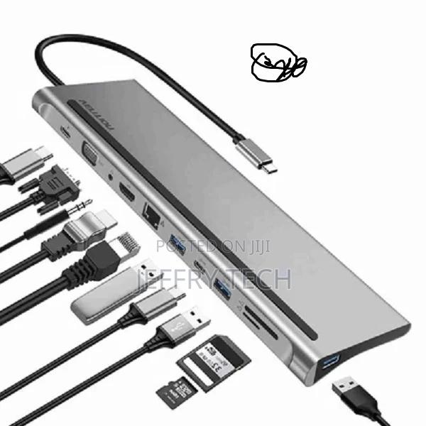 Vention 11 in 1 Usb-C Multi-Function Docking Station - THTHC - main view