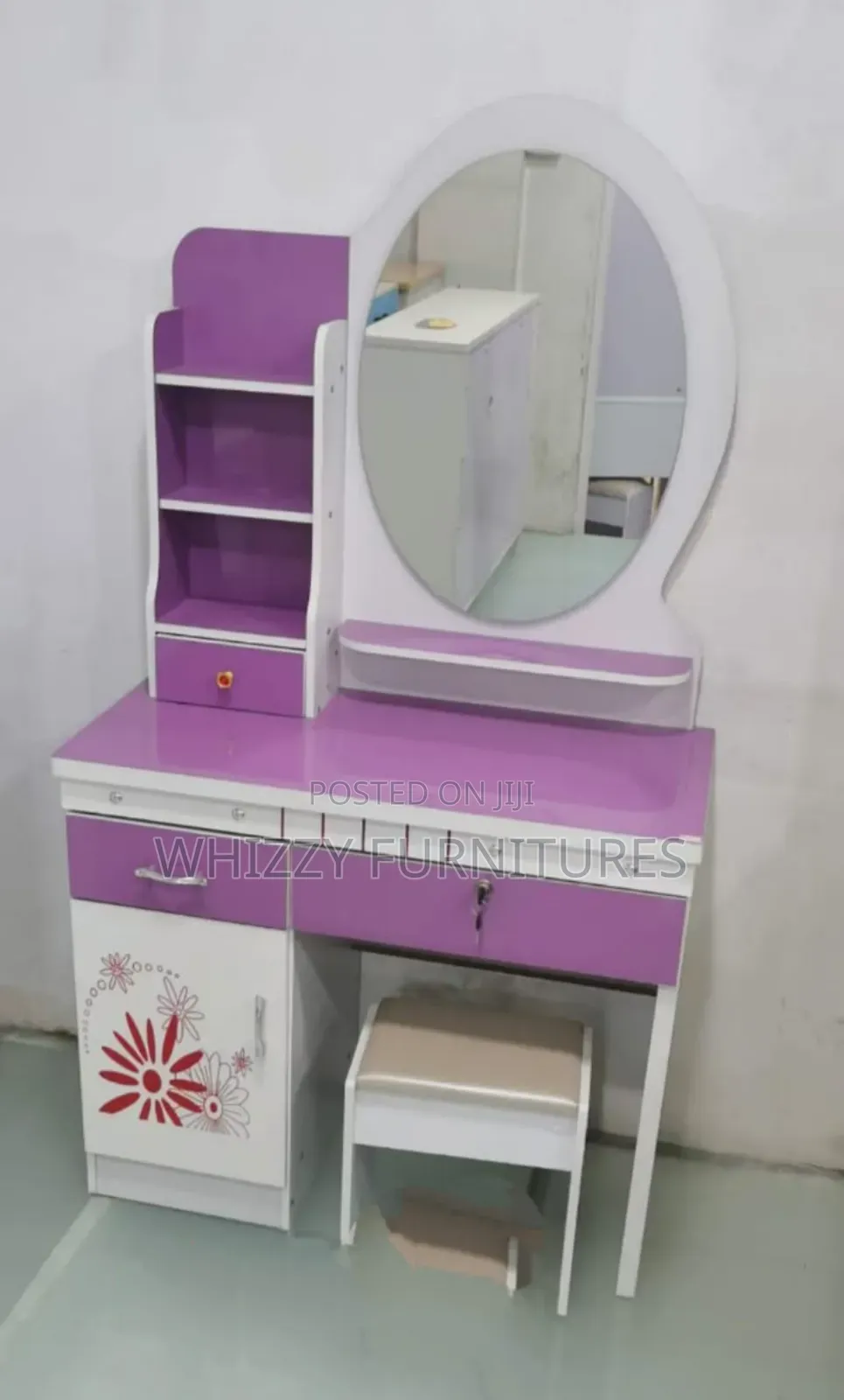 Purple Dressing Table