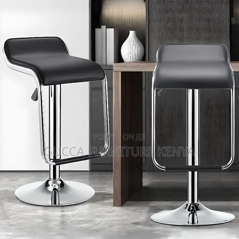 Home Chairs: Leather Modern Office Quadrilateral Stool