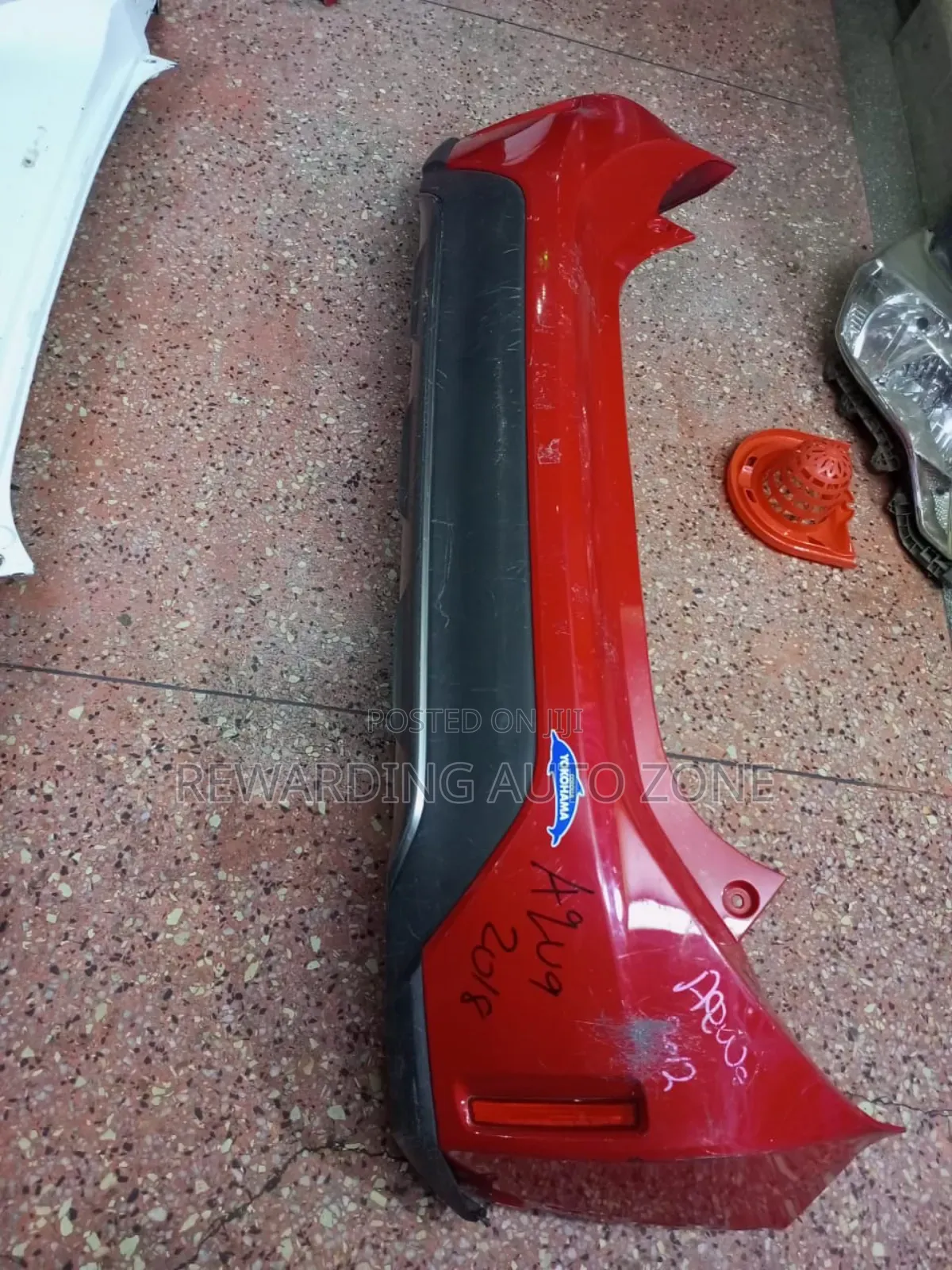 Toyota Aqua 2017 Rear Bumper