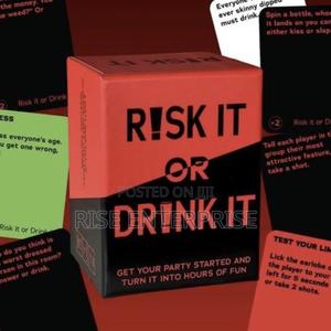 Risk It or Drink It Party Card Game - main view