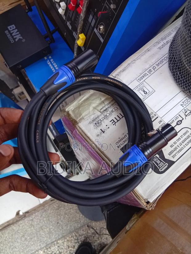 Quality Signal Cable 3 Metres Male to Female XLR