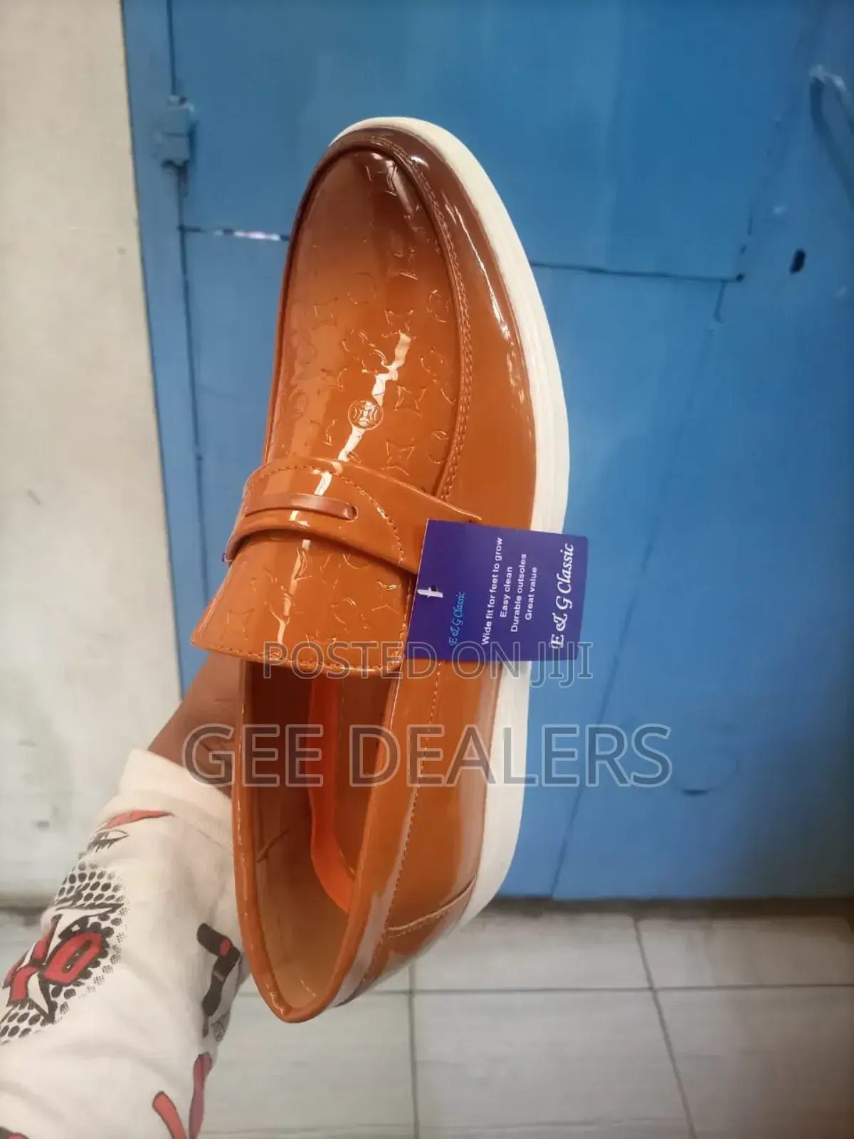 Men Wetlook Casual Shoes,Wetlook