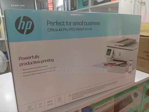 Hp Officejet Pro 9720 Wide Format All-in-One Printer - main view
