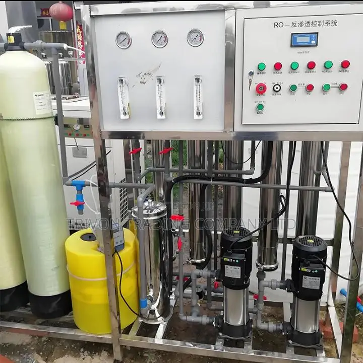 500 LPH Industrial Reverse Osmosis Machine