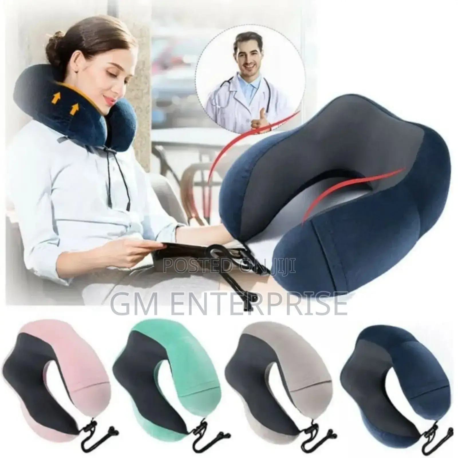 U-Shaped Travel Neck Pillow
