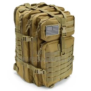 Brown Outdoor Tactical Large Backpack 50l - thumbnail 2