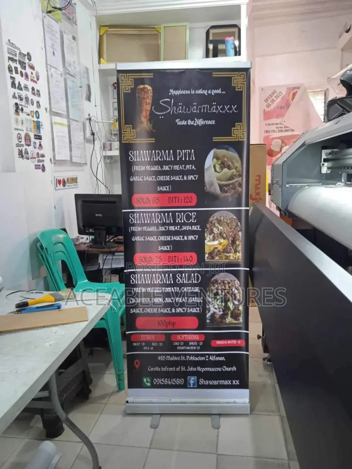 Narrow Base Pull-Up Banner