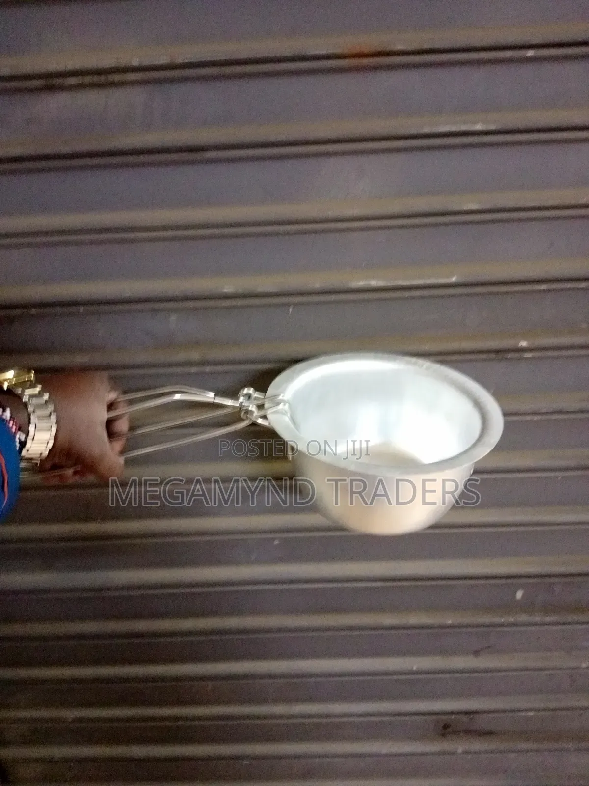 Stainless Steel Sufuria Kamata/Wire Tong Made India