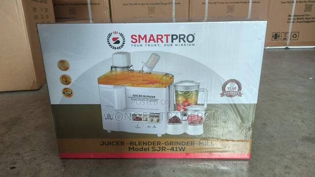 Smart 4 in 1 Juicer -Blender-Grinder and Mill Food