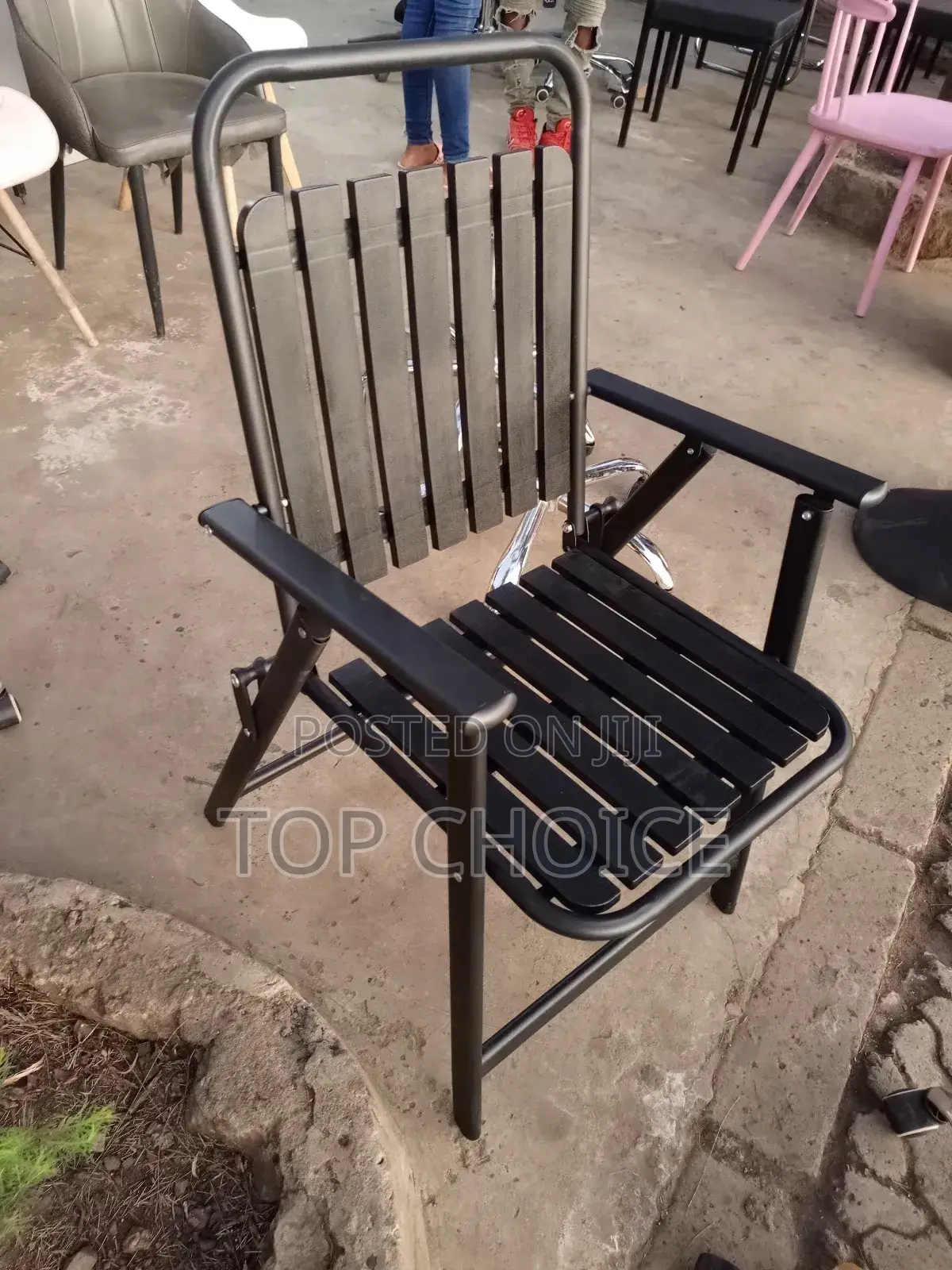Black Foldable Chairs