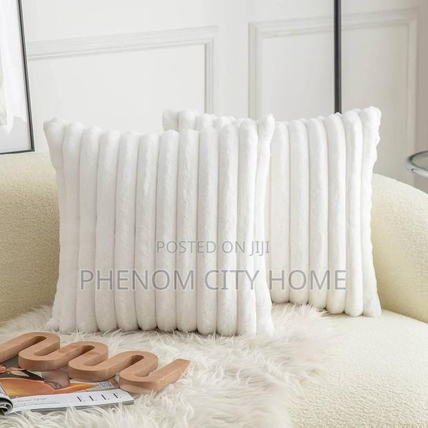 Quality Velvet Ribbed Cushion Throwpillow Covers
