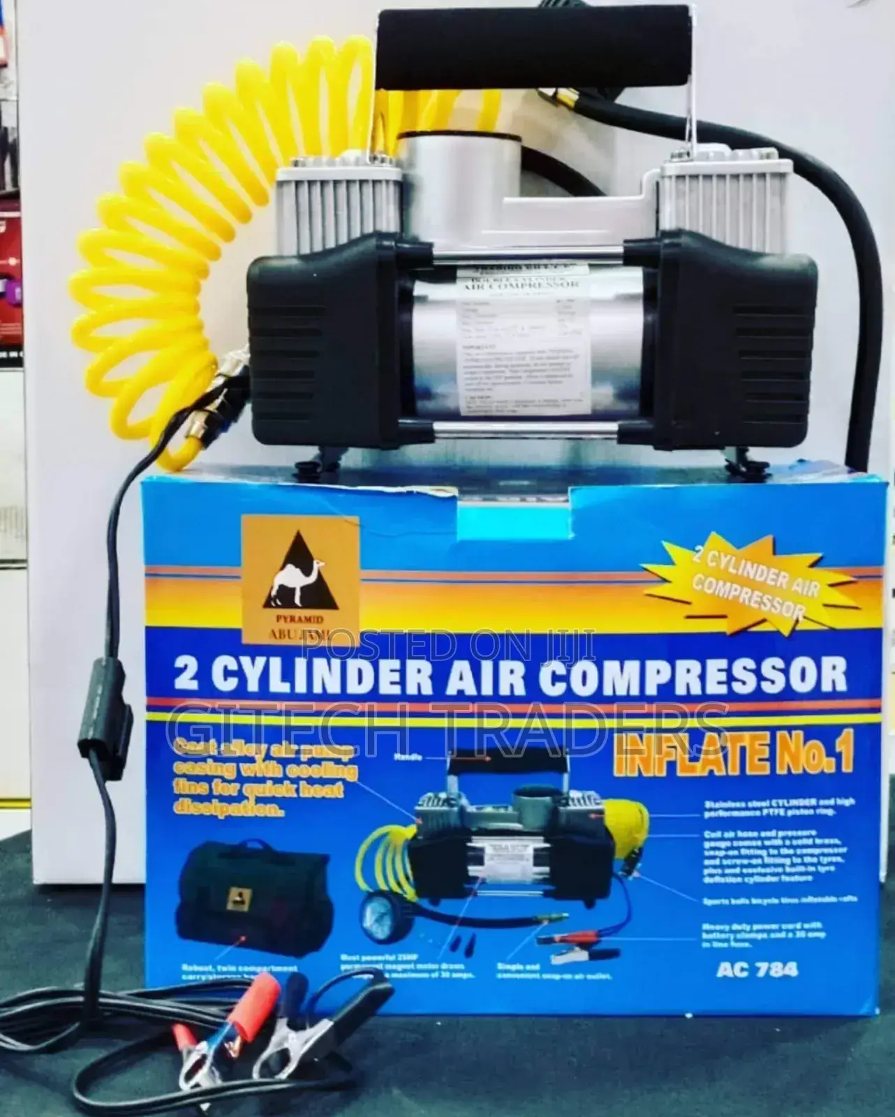 *2-Cylinder Air Compressor/Tyre Inflator*