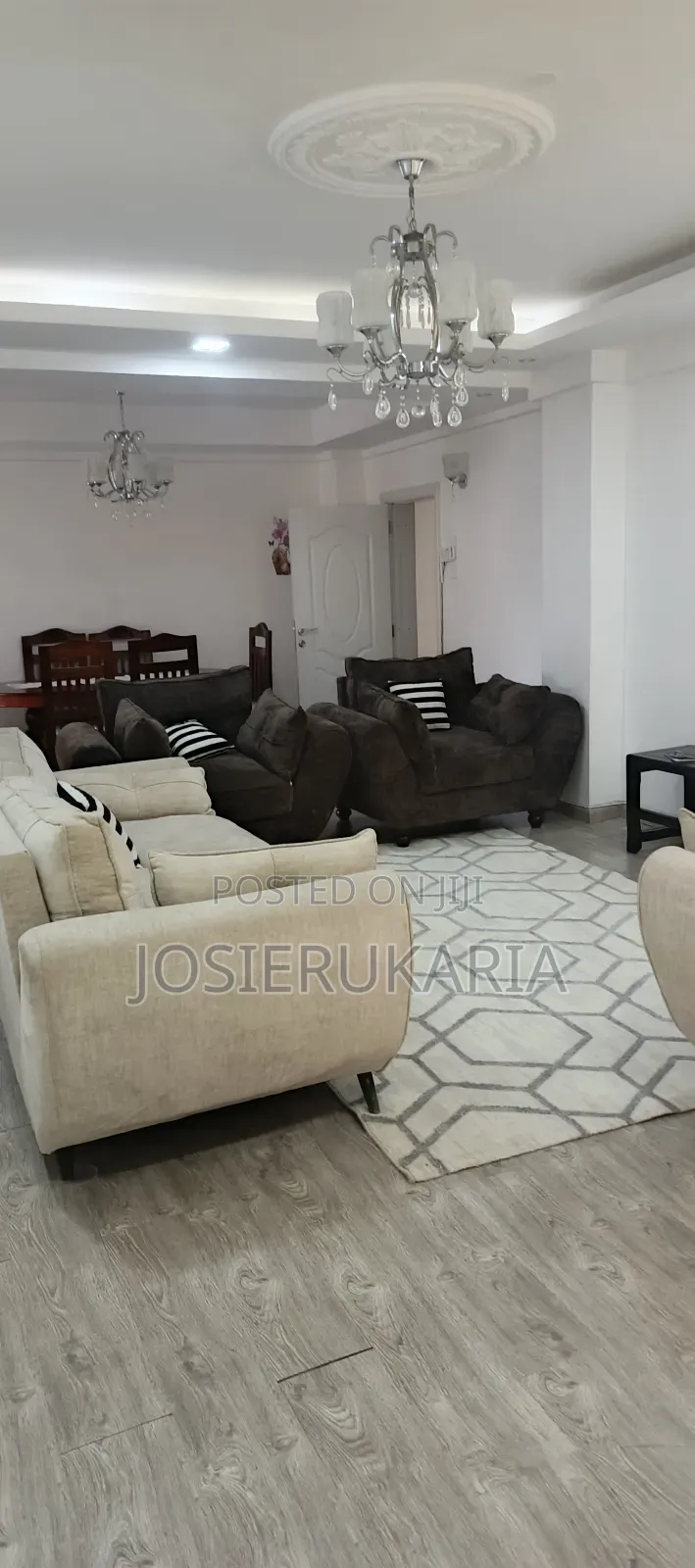 Furnished 4bdrm Apartment in Westland, Westlands for rent