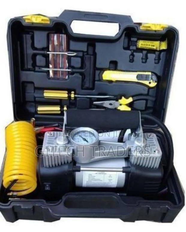 *Car Air Compressor With Tool Kit