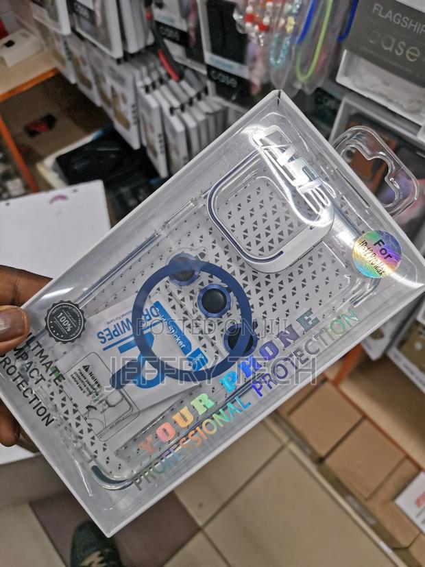 Ring Protector Stand Case With Lens for iPhone 12 Pro Max - thumbnail 3