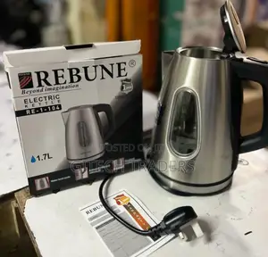 *Rebune 1.7ltrs Steel Kettle