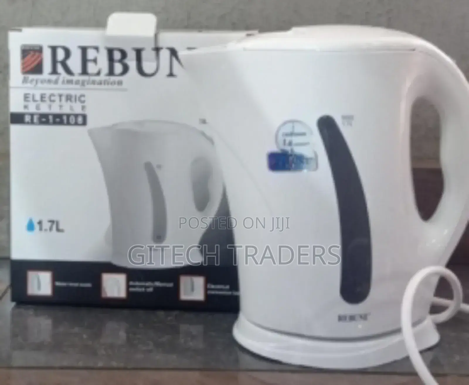 *Rebune Plastic Kettle