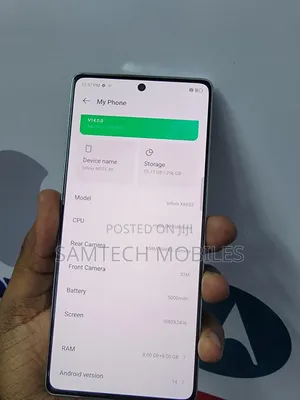 Infinix Note 40 256 GB Gold