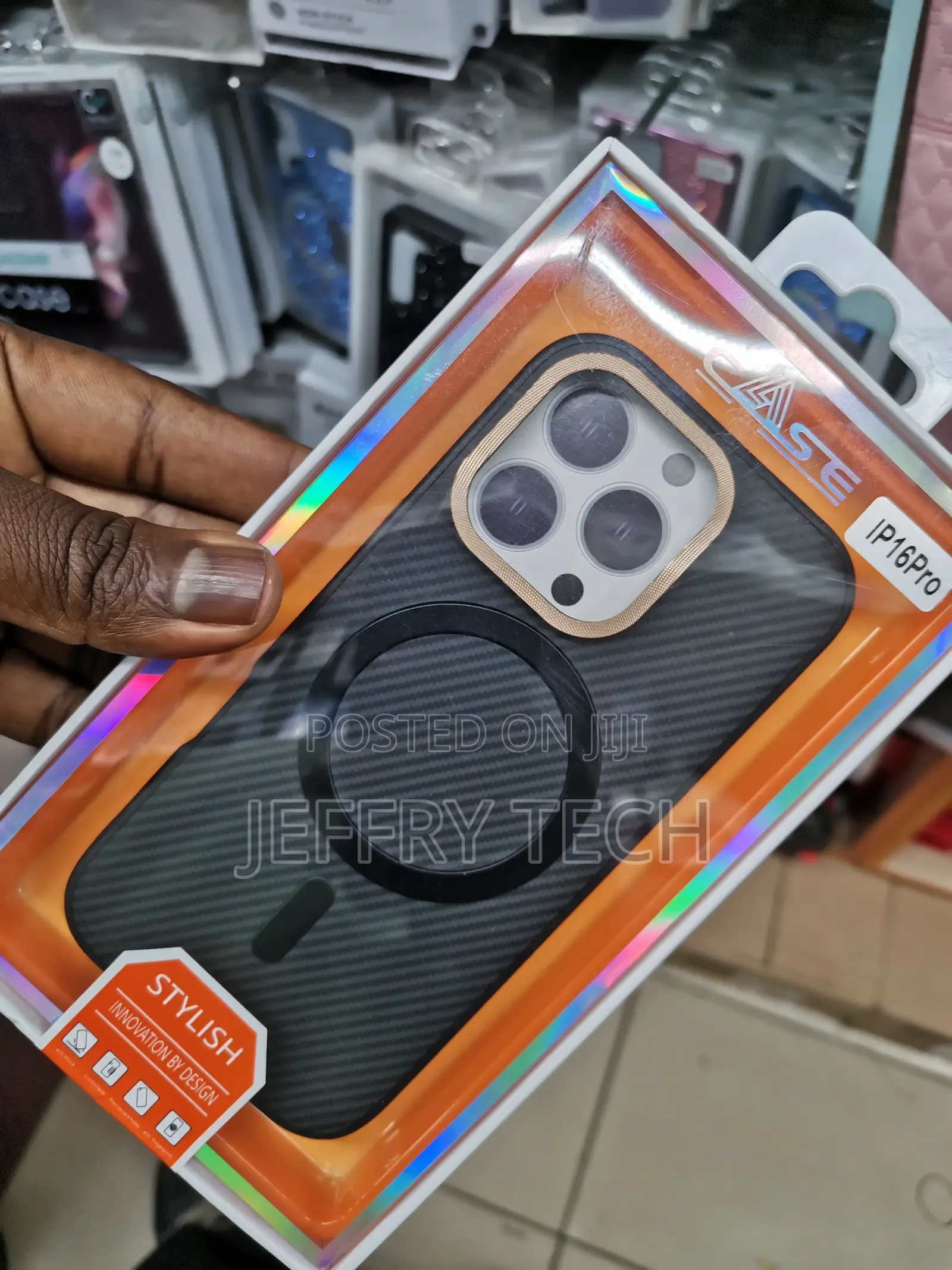 Lens Kickstand Holder Phone Case for iPhone 16 Pro