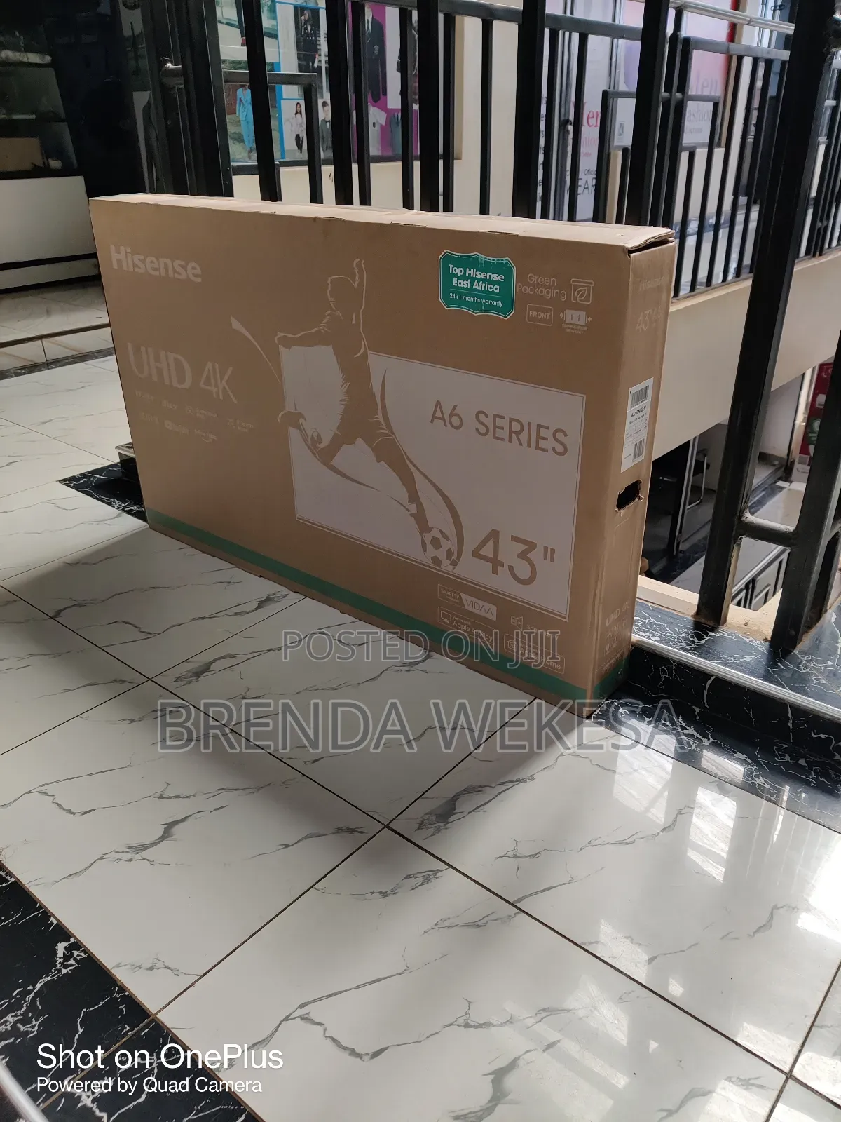 Hisense 43 Inch Smart Tv Uhd 43a6hken Frameless