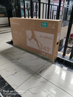 Hisense 43 Inch Smart Tv Uhd 43a6hken Frameless
