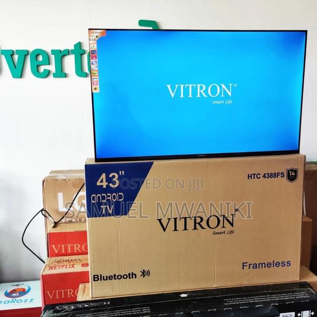 Vitron 43′′ FHD 1080 Smart Android Tv Frameless Bluetooth