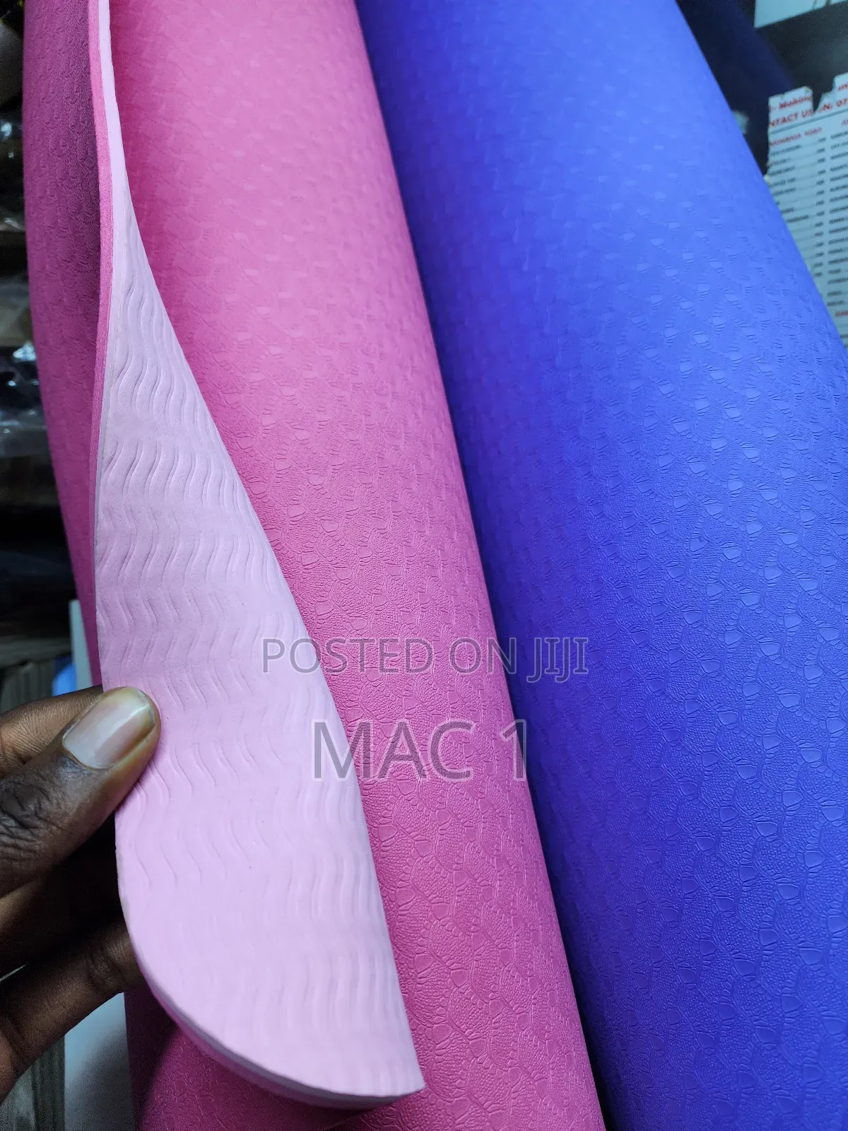 Yoga Mat 6mm Double Sided Gym Mats