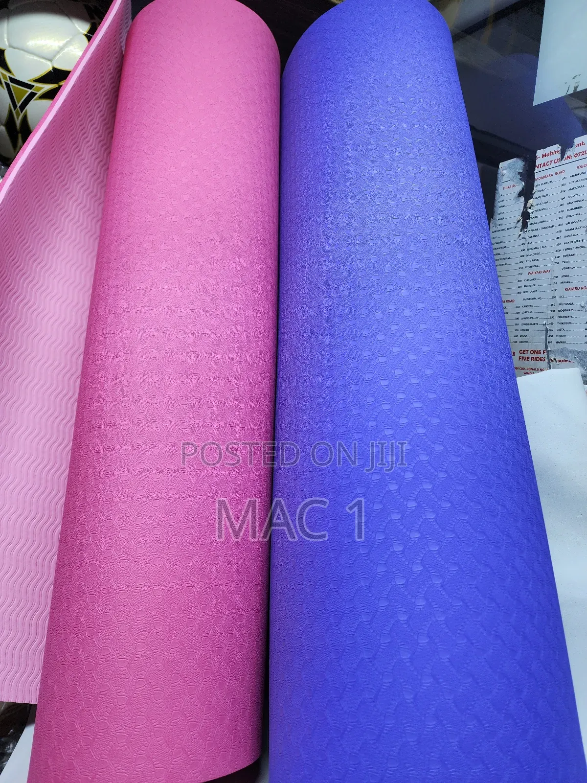 Yoga Mat 6mm Double Sided Gym Mats