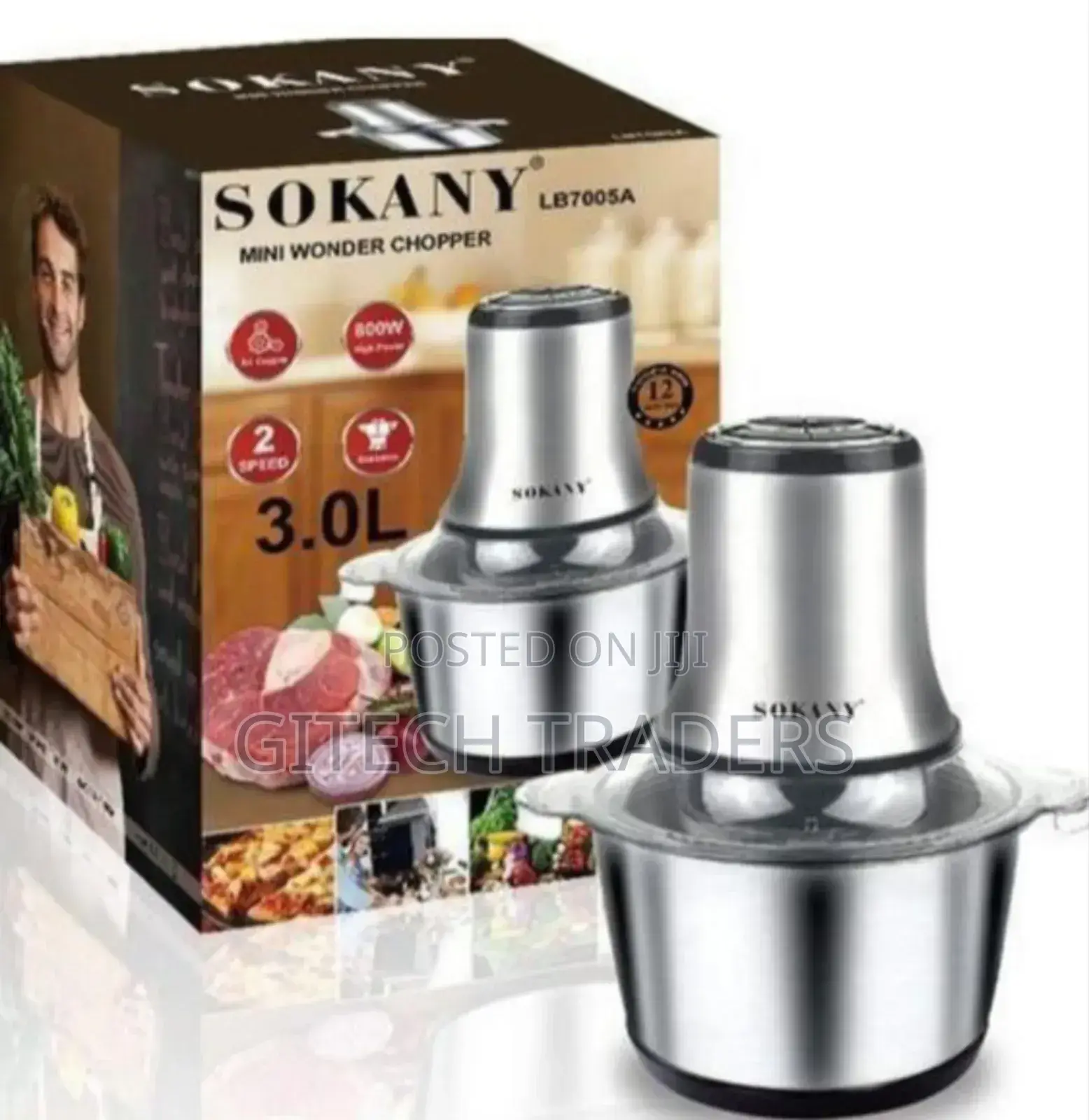*Sokany 3ltrs Chopper