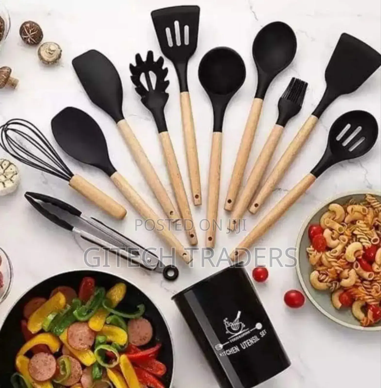 *11pc Silicone Spoons