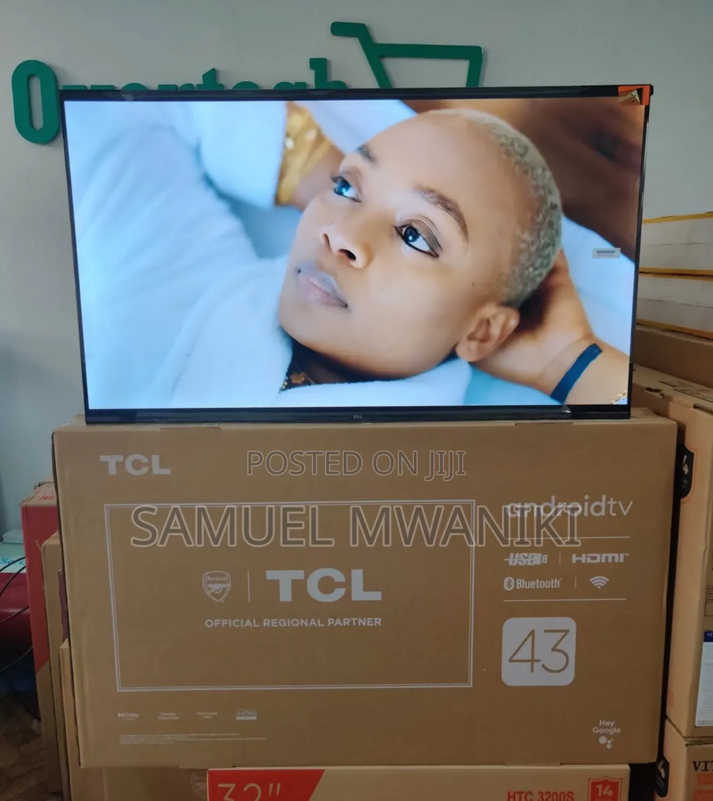 TCL 43′′ FHD 1080 Smart Android Frameless Tv Hdr, Bluetooth