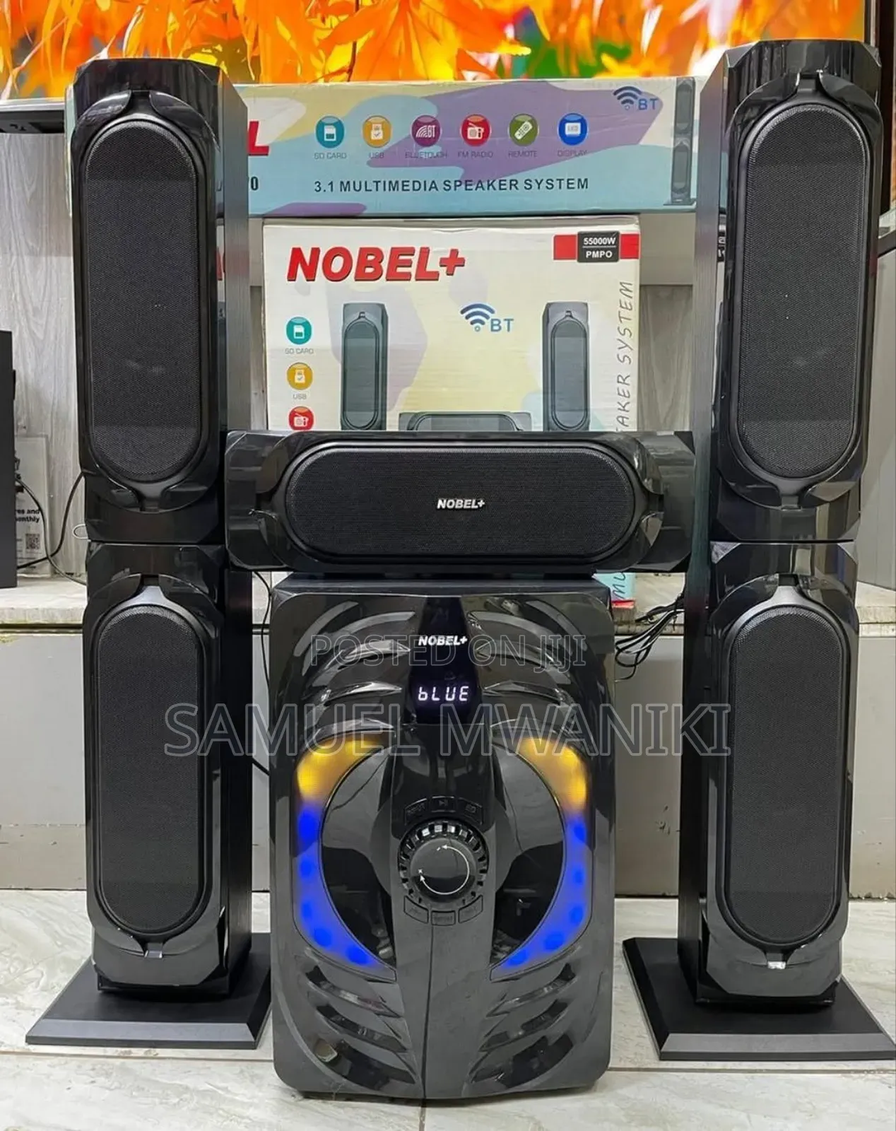 Nobel Nb-2070 3.1ch Subwoofer System 55000w