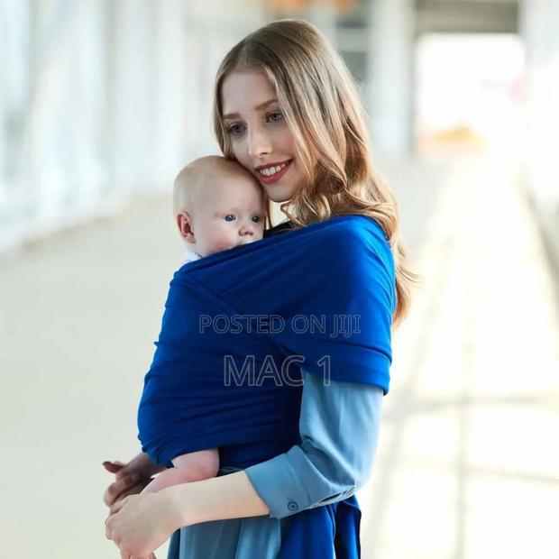 Blue Baby Wrap Carrier - thumbnail 3