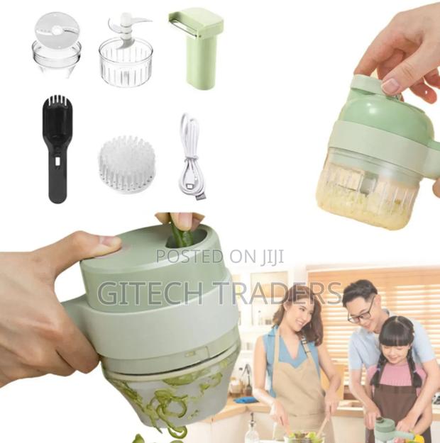 *4in1 Gatling Electric Vegetable Chopper