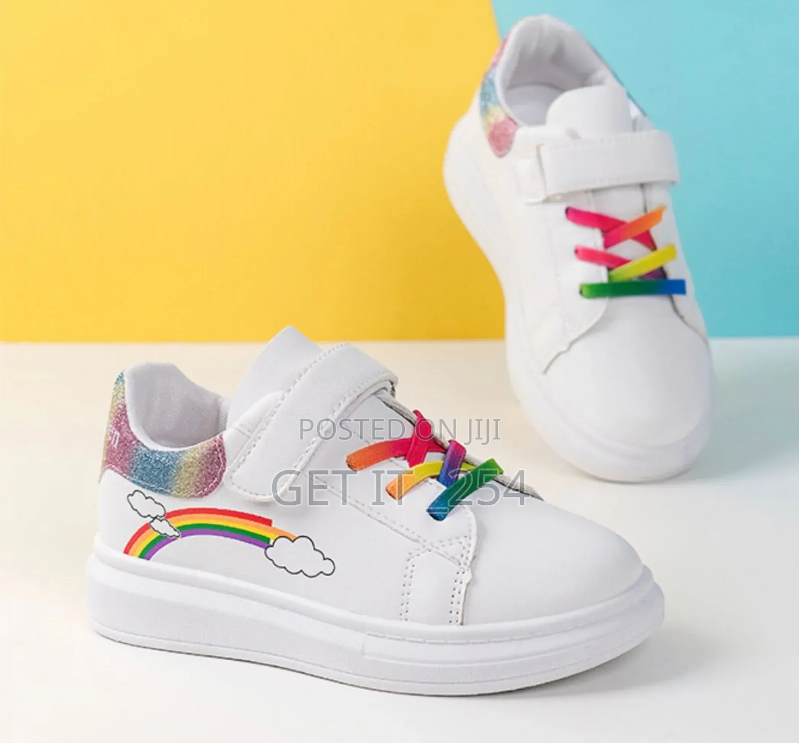 Fully Restocked 
Kids Colorful Sneakers 
25--36